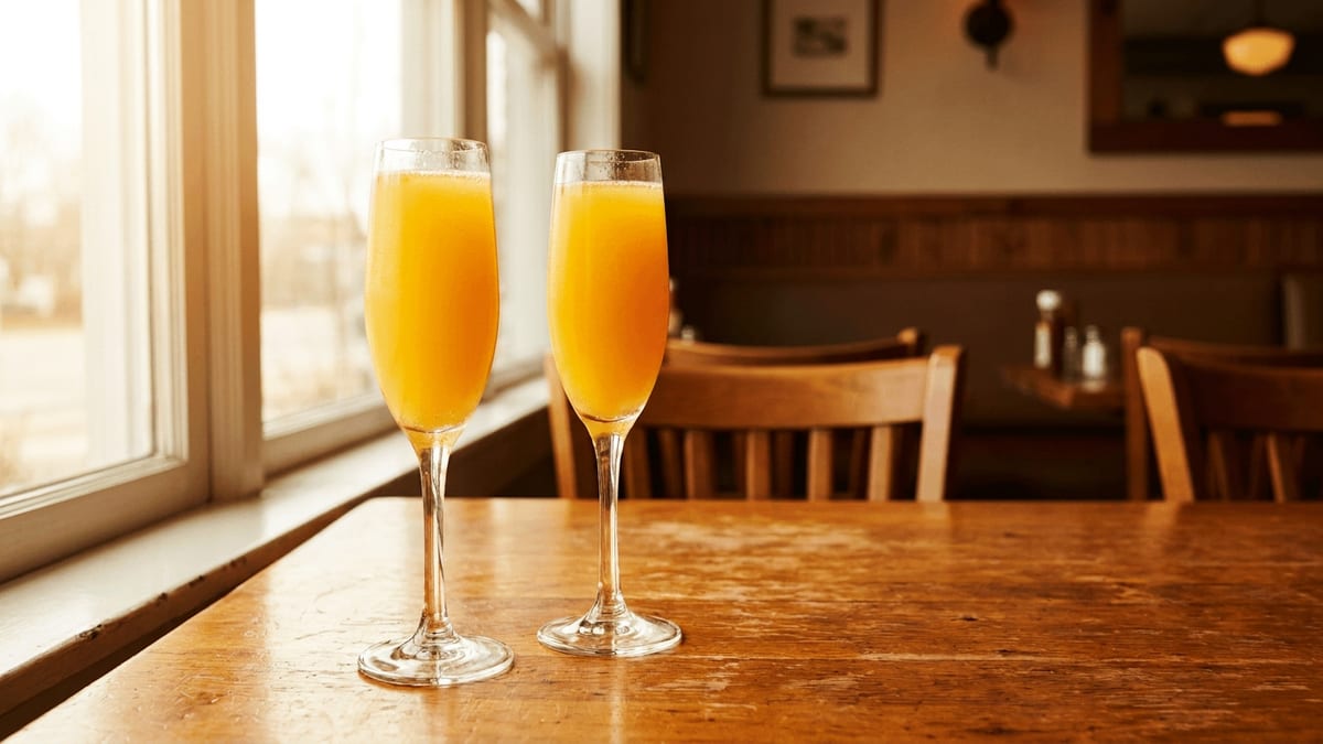 Mimosas and morning cocktails